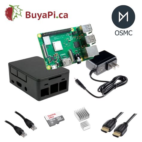 Raspberry Pi Media Center Kit with 3B+