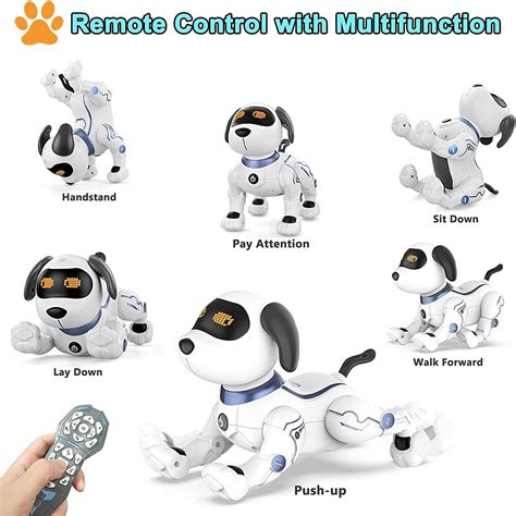 Okk Robot De Juguete Para Perros Con Control Remoto Para Ni Os