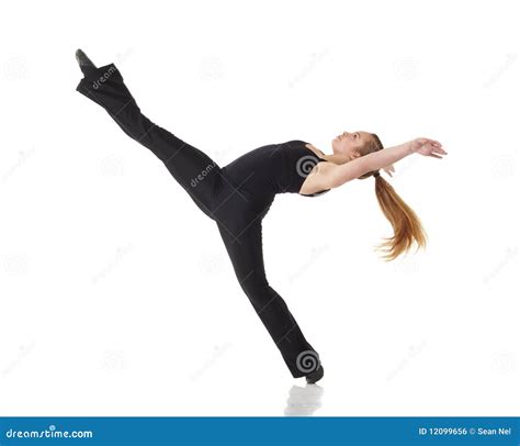 Modern Jazz Dancer Stock Photo Image Of Dancers People 12099656