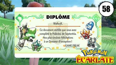 POKEMON ECARLATE Le Masque Turquoise Let s Play 58 Le Pokédex de