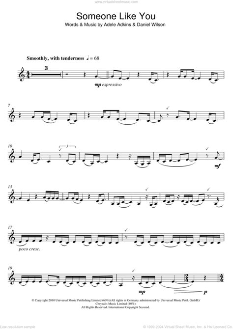 Clarinet Sheet Music