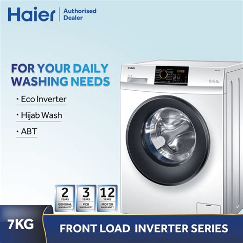 Haier Front Load Series WASHING MACHINE 7KG Super Inverter Leading