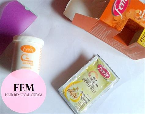 Fem Anti Darkening Hair Removal Cream Review How To Use Dry Skin