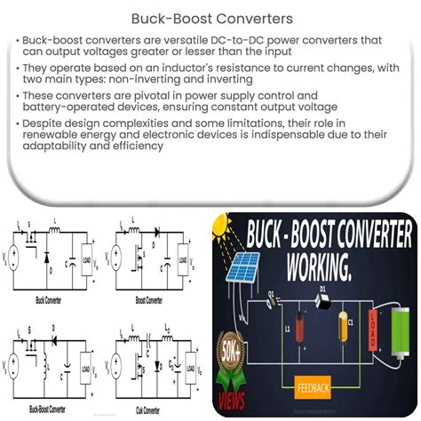 Buck Boost Converter How It Works Application Advantages