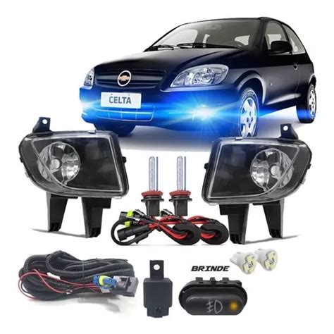 Kit Farol Milha Celta Prisma Xenon K Frete Gr Tis