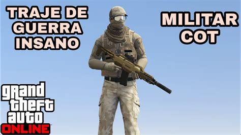 Gta V Online Traje De Guerra Insano Militar Cot Golpe Do Ju Zo