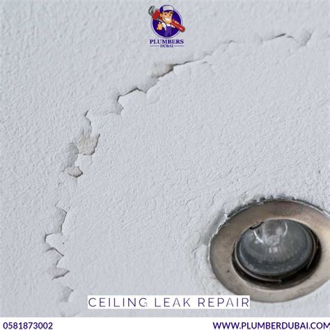 Ceiling leak repair - 0581873002 - Plumber Dubai - 24/7