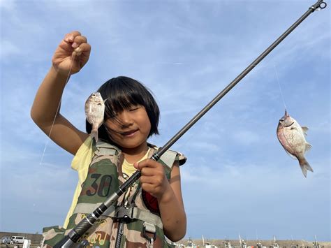 【じゅりあんの】子供と行くサビキ＆探り釣り In 出雲 ハヤブサlady 隼華 Hayaka