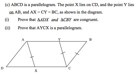 algebra precalculus - Elementary Geometry Proof + parallelograms - Mathematics Stack Exchange