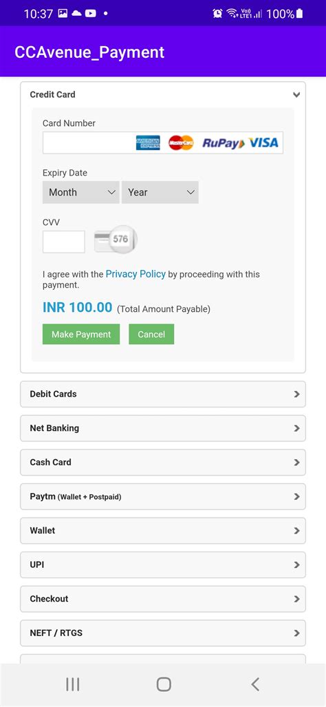 Github Nafassadat Ccavenue Payment Gateway Integration Android