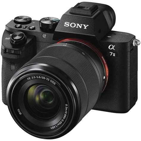 Sony A7 II Mirrorless Camera With 28 70mm Lens ILCE7M2K B B H