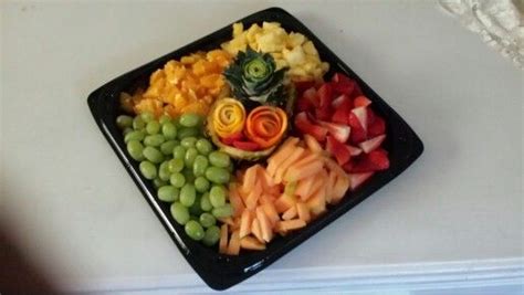 Delicious Fruit Tray for a Birthday Party