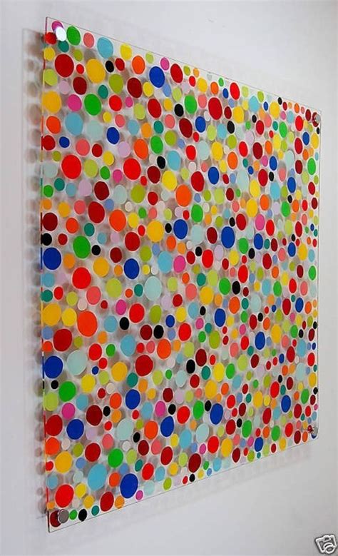 Modern Dots Etsy Dots Art Modern Wall Art Collaborative Art