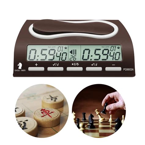 Chess Clock Professional Multifunctional Digital Game Timer