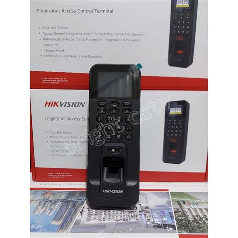 Jual Hikvision Ds K T Bmf Fingerprint Pin And Card Access Control