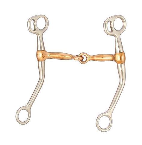 Gebisse Kelly Silver Star Gag Snaffle Bit Hackamore 5 Mouth Stainless