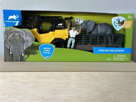 Animal Planet Rescue Excursion Safari Playset