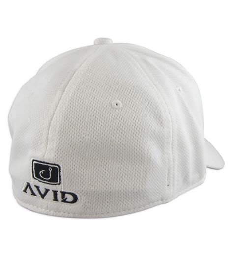 Mens Fitted Fishing Hat White Ci11r8trrzt