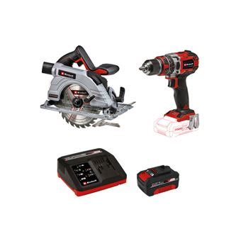 Pack Einhell V Power X Change Perceuse Visseuse Percussion Scie