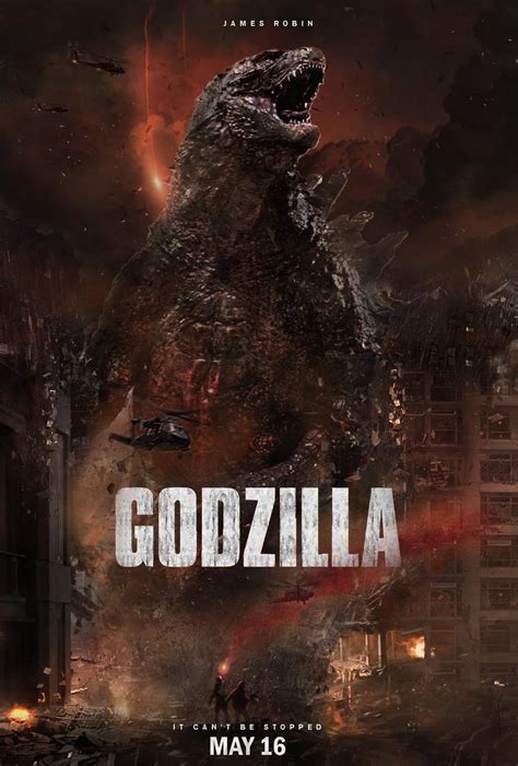 Godzilla 2014 Fan Poster By Jamesdesign1 On Deviantart