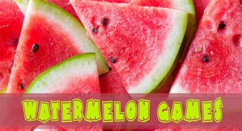 Watermelon Games For Picnics Reunions Fourth Of July