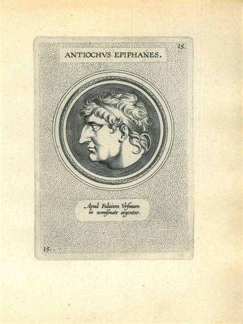 Portrait Of Antiochus Iv Epiphanes C 215 Bc 164 Bc The Online Portrait Gallery