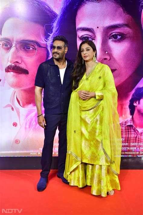 Ajay Devgn And Tabu Lit Up Auron Mein Kahan Dum Tha Trailer Launch Like