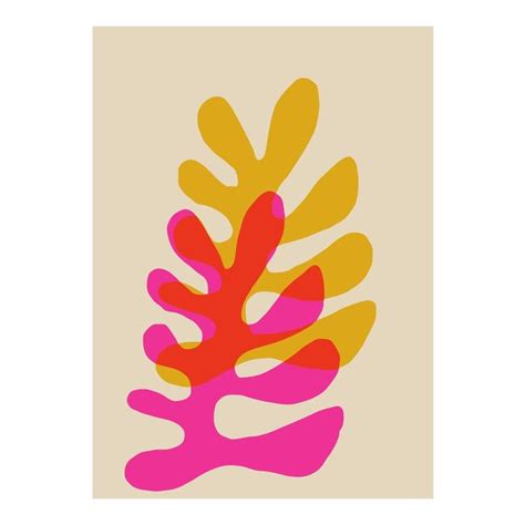 Henri Matisse Leaf Cut Outs Print Poster Artofit