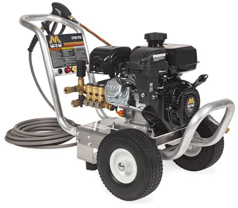 Mi T M Ca Aluminum Series 2700 Psi 2 4 Gpm Gas Cold Water Direct Drive Pressure Washer With