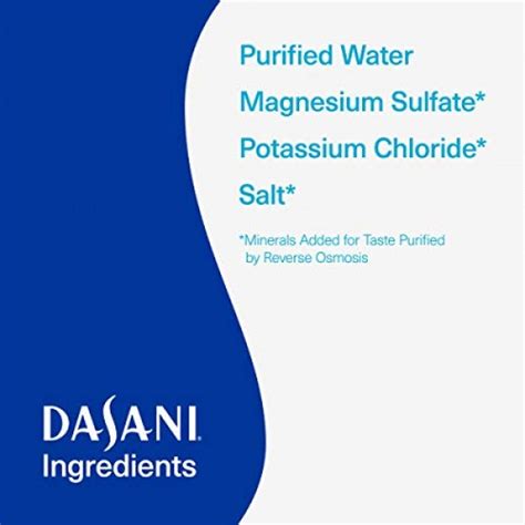 Dasani Purified Water Enhanced With Minerals 16 9 Fl Oz