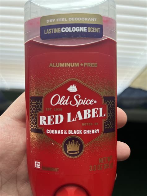 Old Spice Royalty” Was Recently Re Packaged As Red Label Roldspice