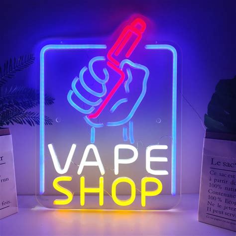 Vape Shop Led Neon Flex Sign Dope Neons