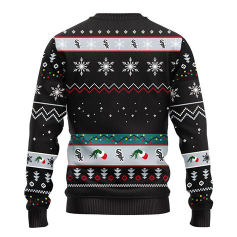 Chicago White Sox 12 Grinch Xmas Day Ugly Christmas Sweater Ceiidecyr