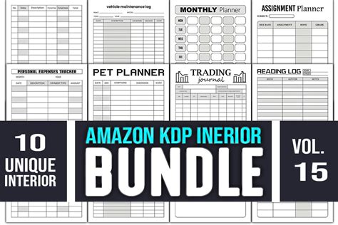 Low Content Kdp Interior Bundle Graphic By Kdp Prince Creative Fabrica