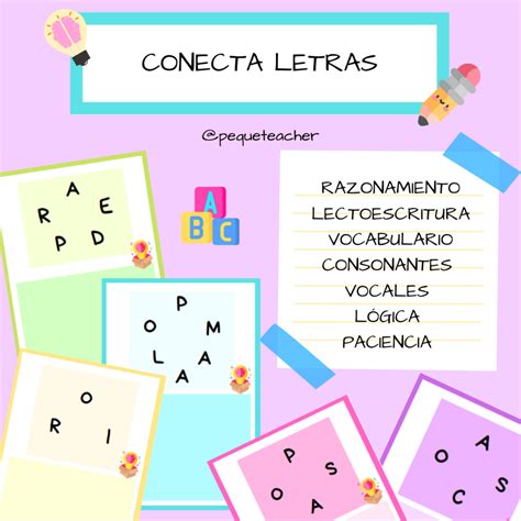 Juego Conecta Letras