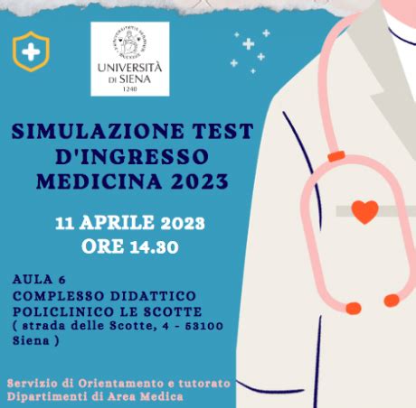 Simulazione Del Tolc Med Test Di Accesso Medicina E Chirurgia