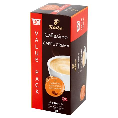 Tchibo Cafissimo Caffè Crema Rich Aroma Kawa palona mielona 228 g 30 x