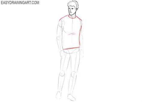 How To Draw A Person Easy Drawing Art