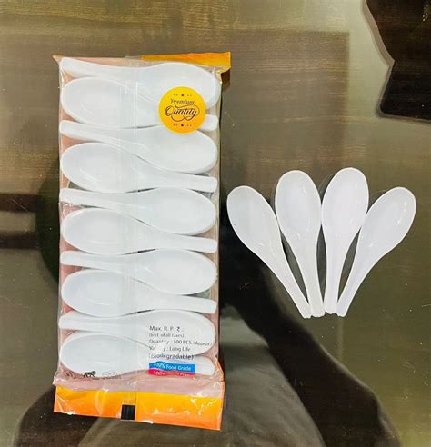 Disposable Plastic Spoon At Rs Pack Plastic Disposable Spoon In