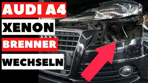 Audi A B Xenon Brenner Wechseln In Minuten Scheinwerfer