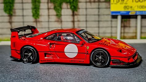 Unboxing Inno64 Ferrari F40 LBWK Red By Bang Naga Garage YouTube