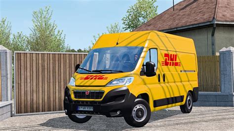 Dhl Fiat Ducato Ets Euro Truck Simulator Youtube