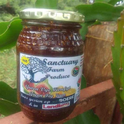 Green Fig Jam (352ml) · Sanctuary Farm Produce