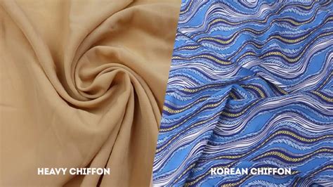 Heavy Chiffon Vs Korean Chiffon How Do They Differ And Better Wayne Arthur Gallery