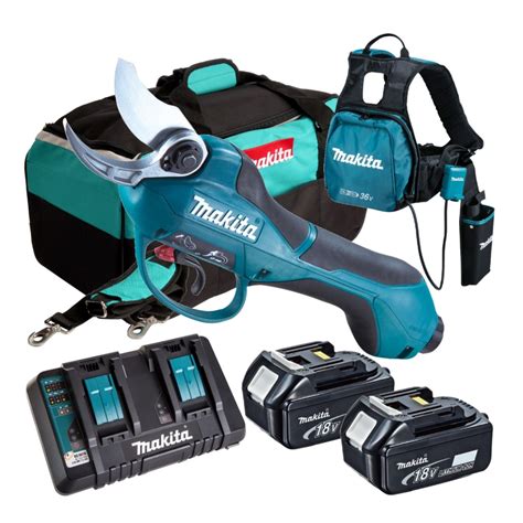 MAKITA DUP362PG2 Akumulatorowy Sekator Ogrodniczy 2X18V 36V 2x 6 0Ah