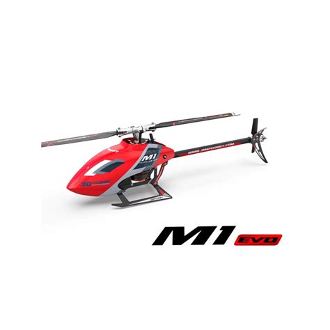 Omp Heli M Evo Helicopter Red Omp Rx Rb Rc