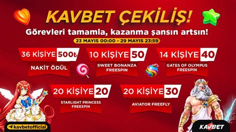 Kavbet on Twitter Yeni Çekiliş Başladı Çekilişe soktuğun her