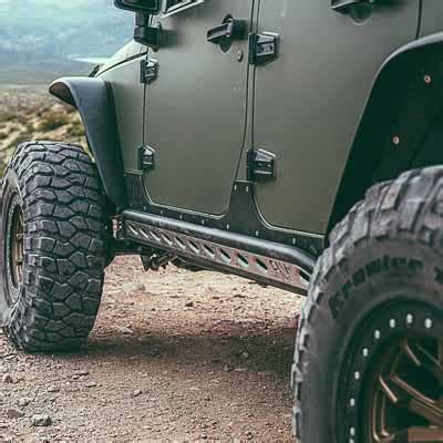 Jeep Wrangler Jku Rock Sliders Fly Offroad