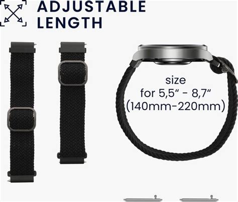 Kwmobile Nylon Bandje Voor Smartwatch Compatibel Met Honor Watch Gs