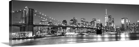 Brooklyn Bridge Canvas Print Skyline Photo New York Wall Art City Home